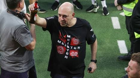 Fernando Carro nach dem Gewinn der Meisterschaft