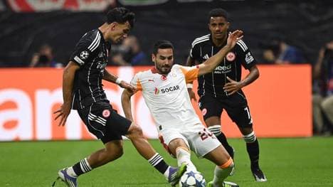 Ilkay Gündogan kassierte mit Galatasaray eine heftige Pleite in Frankfurt