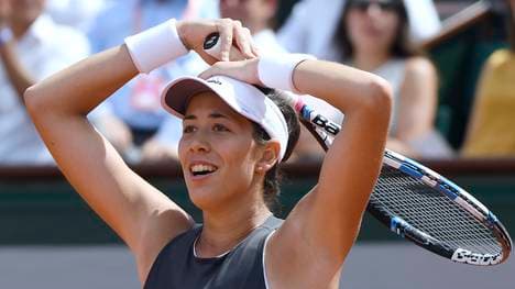 Garbine Muguruza steht bei den French Open in der dritten Runde