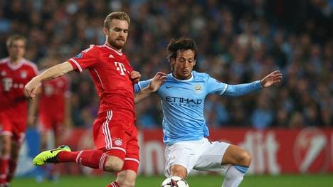 Jan Kirchhoff (l.) 2013 in der Champions League gegen ManCity