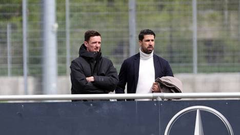 Christian Gentner (l.) soll neuer VfB-Sportdirektor werden