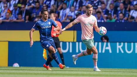 Niclas Füllkrug erzielte beide Tore für Bremen