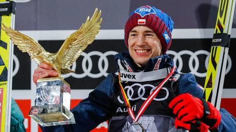 Kamil Stoch gewann die Vierschanzentournee 2017/18