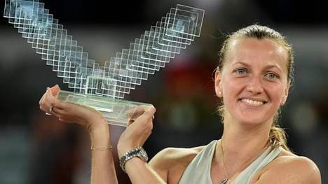 Petra Kvitova ist seit elf Matches ungeschlagen