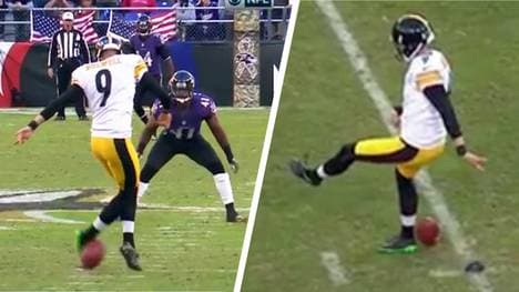 Chris Boswell wird so schnell wohl keinen Rabona mehr versuchen