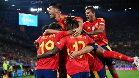 Spanien schießt sich für das EM-Viertelfinale gegen die deutsche Nationalmannschaft warm
