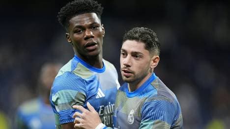 Streithähne: Tchouameni (l.) und Valverde