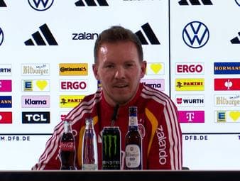 Bundestrainer Julian Nagelsmann reagiert auf die Situation von Florian Wirtz beim FC Liverpool.