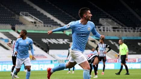 Ferran Torres erzielte gegen Newcastle ein Tor mit der Hacke