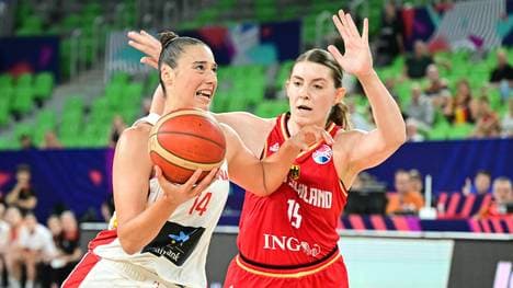 Luisa Geiselsöder (r.) will bei der Heim-EM angreifen 