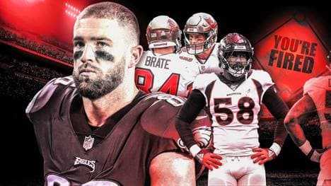 Für Zach Ertz, Cameron Brate und Von Miller könnte es eng werden