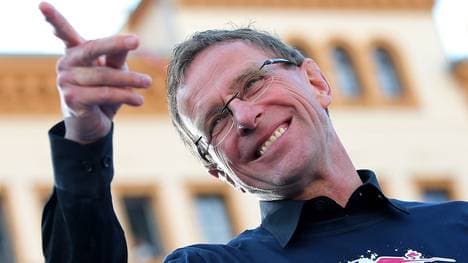 Ralf Rangnick führte Leipzig in der vergangenen Saison zum Bundesliga-Aufstieg