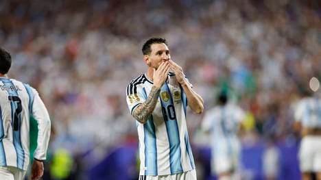 Lionel Messi trifft mit Argentinien auf Österreich