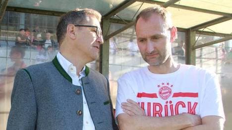 Jochen Sauer (r.) äußert sich zum Rassismus-Skandal bei Bayern