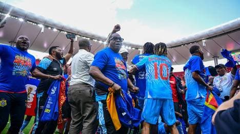 Die DR Kongo ist bei der WM dabei