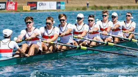 Der Deutschland-Achter landete auf Platz vier