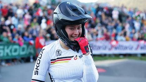 Alina Beck freut sich über Edelmetall