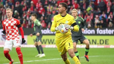 Koen Casteels stellte einen neuen Bundesliga-Rekord auf