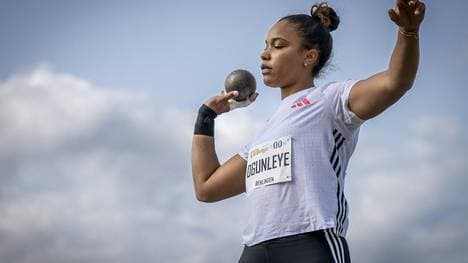 Auch Yemisi Ogunleye ist beim ISTAF dabei