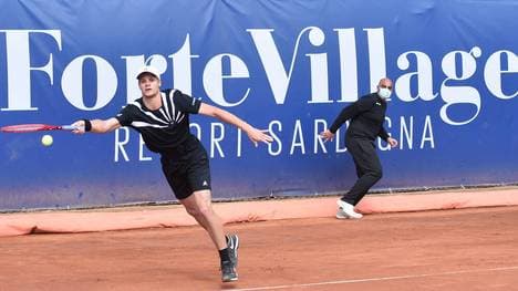 Yannick Hanfmann gewann in Cagliari sein Erstrundenmatch