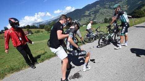 Emanuel Buchmann stürzte bei der Dauphiné 