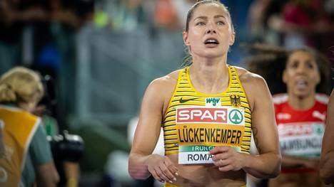 Gina Lückenkemper wurde EM-Fünfte