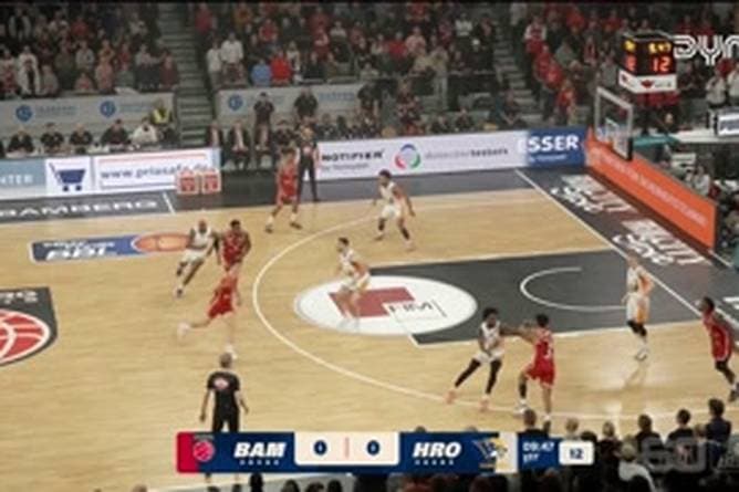 Spiel Highlights zu BMA365 Bamberg Baskets - ROSTOCK SEAWOLVES