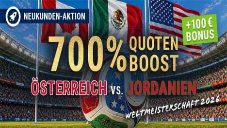 Österreich vs Jordanien Quote 10,40: WM-Boost bei bet-at-home sichern!