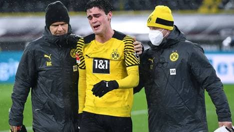 Giovanni Reyna wird unter Tränen ausgewechselt