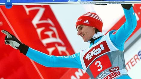 Richard Freitag liegt in der Gesamtwertung nunmehr auf Platz fünf. ZUM DURCHKLICKEN: Die Bilder zum Springen in Bischofshofen