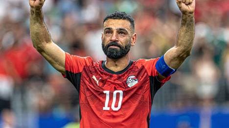 Große Emotionen bei Mohamed Salah