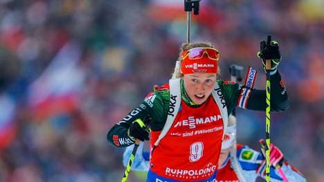 Laura Dahlmeier war in der Höhe von Antholz nicht zu schlagen