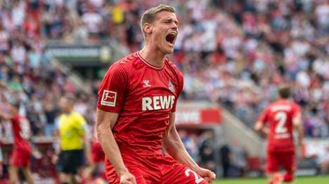 Steffen Tigges bejubelt seinen Treffer