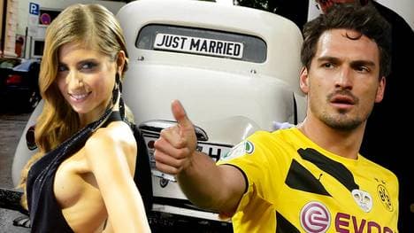 Cathy Fischer und Mats Hummels haben geheiratet