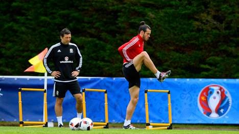 Wales Training Session and Press Conference