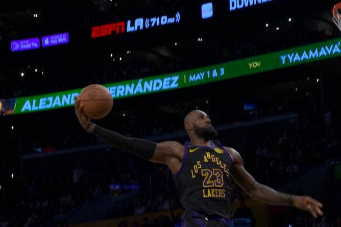 Superstar-Duo glänzt bei Lakers-Sieg