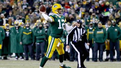 Aaron Rodgers warf vier Touchdowns