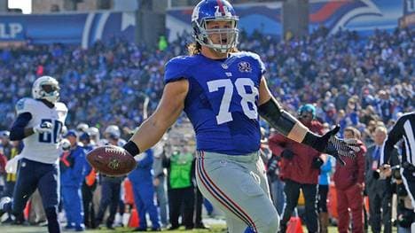 Markus Kuhn schafft den ersten Touchdown seiner NFL-Karriere