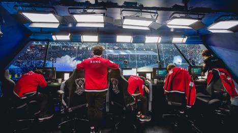 SK telecom T1 nach der Finalniederlage gegen SSG bei den World Championship 2017