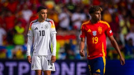 Jamal Musiala und Lamine Yamal im EM-Viertelfinale.