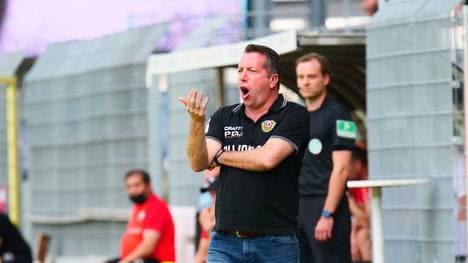 Markus Kauczinski lieferte sich nach dem Sieg in Sandhausen ein Wortgefecht mit einem Reporter