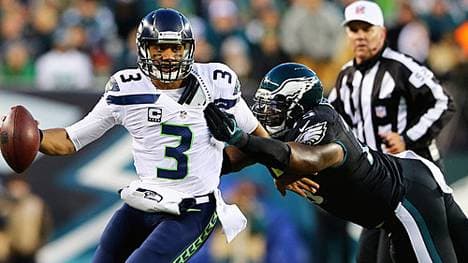 Russell Wilson erlief gegen die Philadelphia Eagles selbst eine Touchdown
