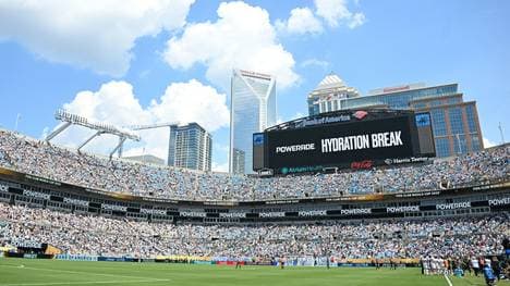 Das Bank of America stadium in Charlotte