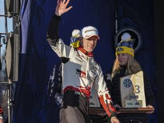 Evans triumphiert in Schweden