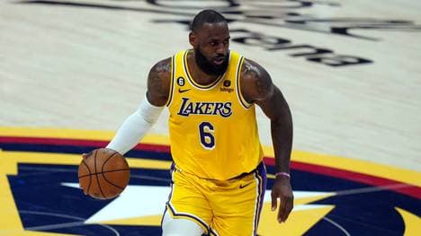LeBron James lief in den vergangenen Spielzeiten mit der "6" auf