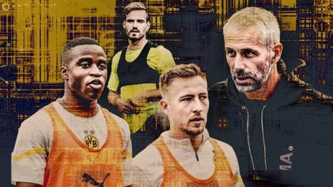 Die zweite Reihe von Trainer Marco Rose bei Borussia Dortmund erscheint derzeit nicht als die erhoffte Waffe