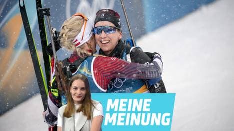 Mit Franziska Preuß hört eine große Biathlon auf