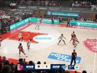 Spiel Highlights zu Fitness First Würzburg Baskets - MLP Academics Heidelberg
