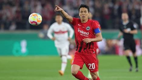 Hasebe spielt seit 2014 für die Eintracht