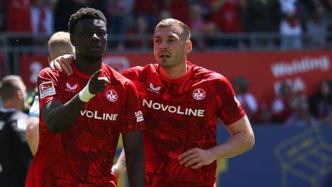 Ragnar Ache (l.) beim Torjubel